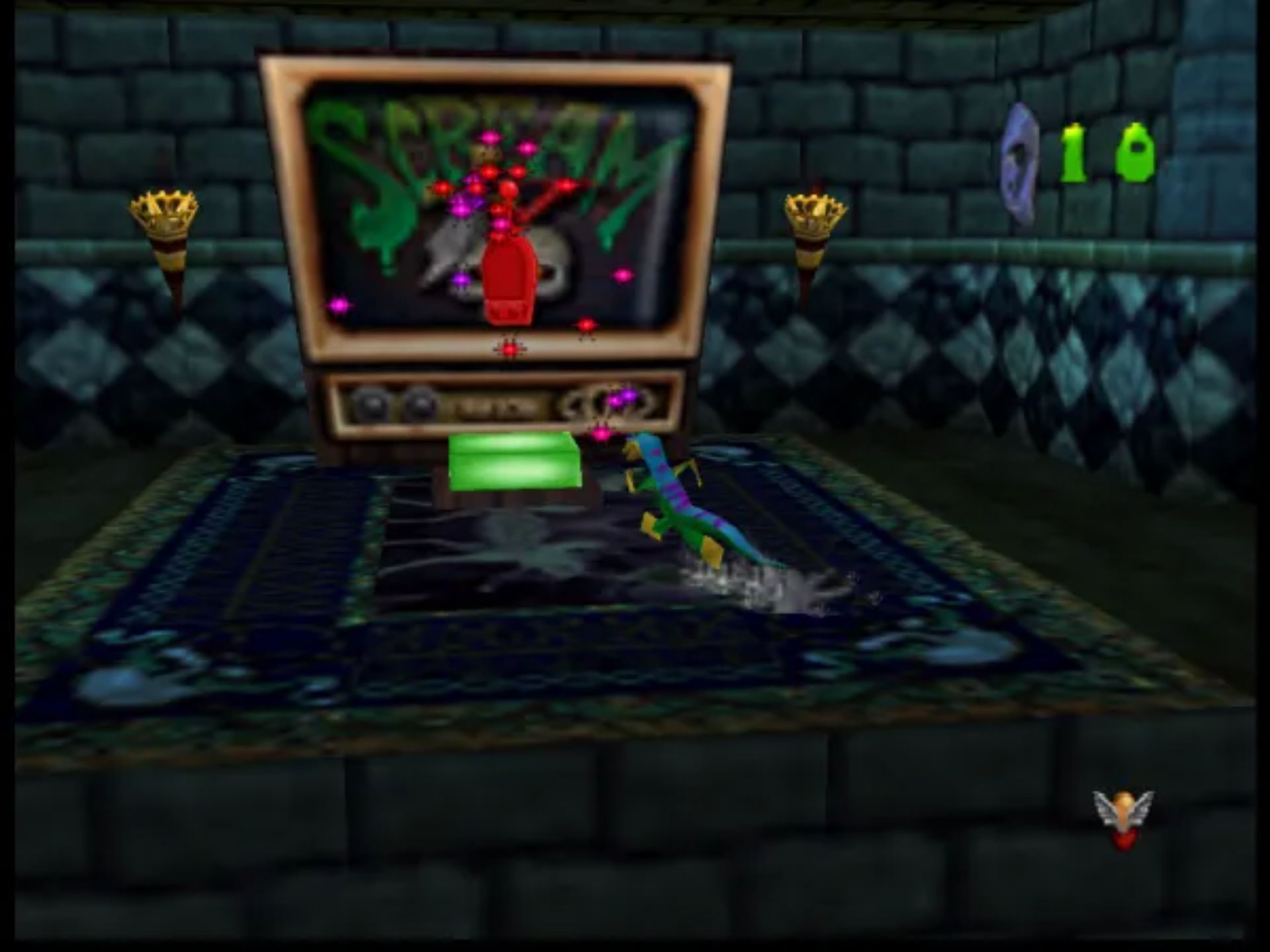 壁虎杰克斯64 (Gex 64 – Enter the Gecko)N64游戏截图第15张