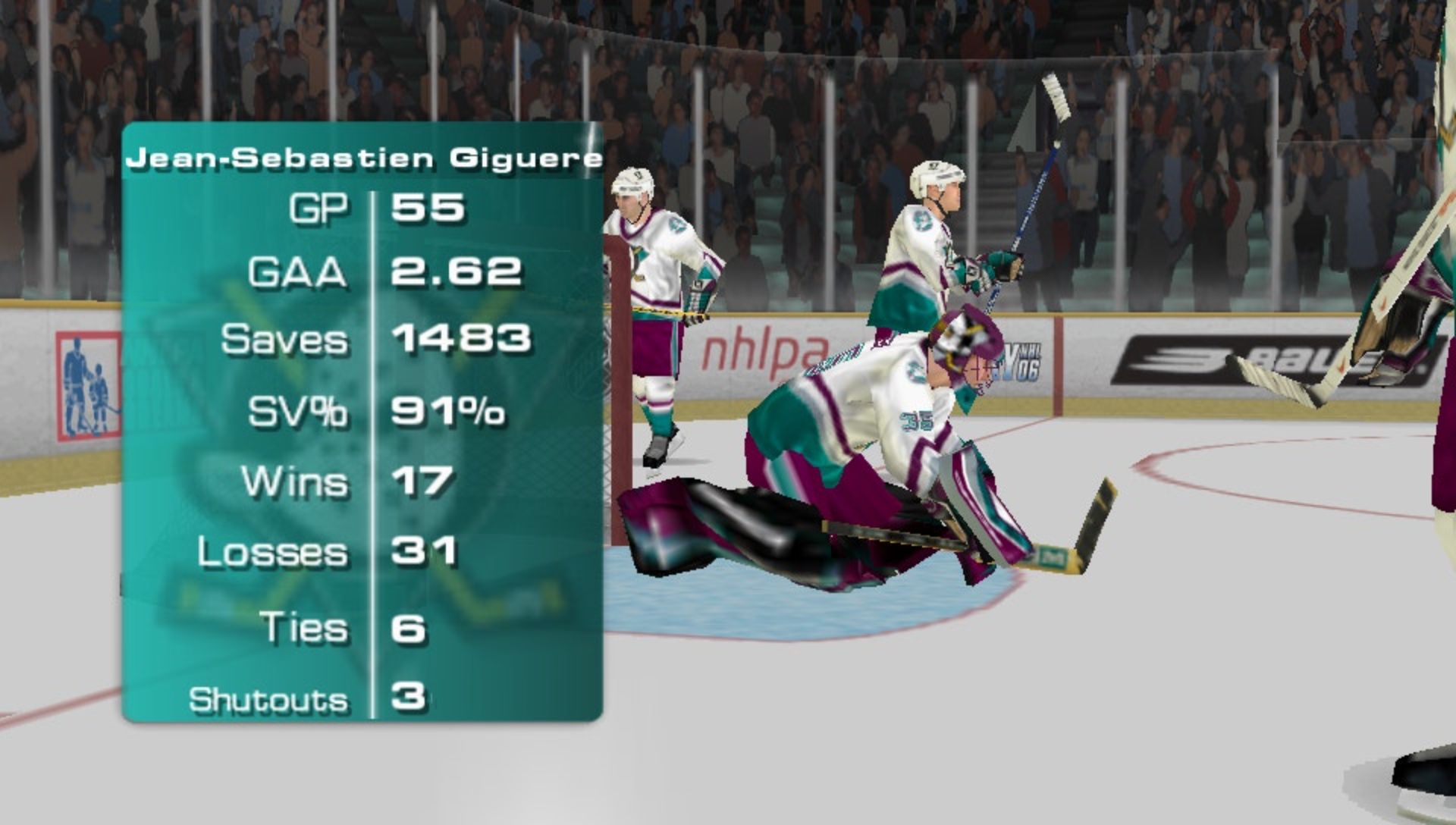 美国职业冰球联盟06PSP游戏截图第5张