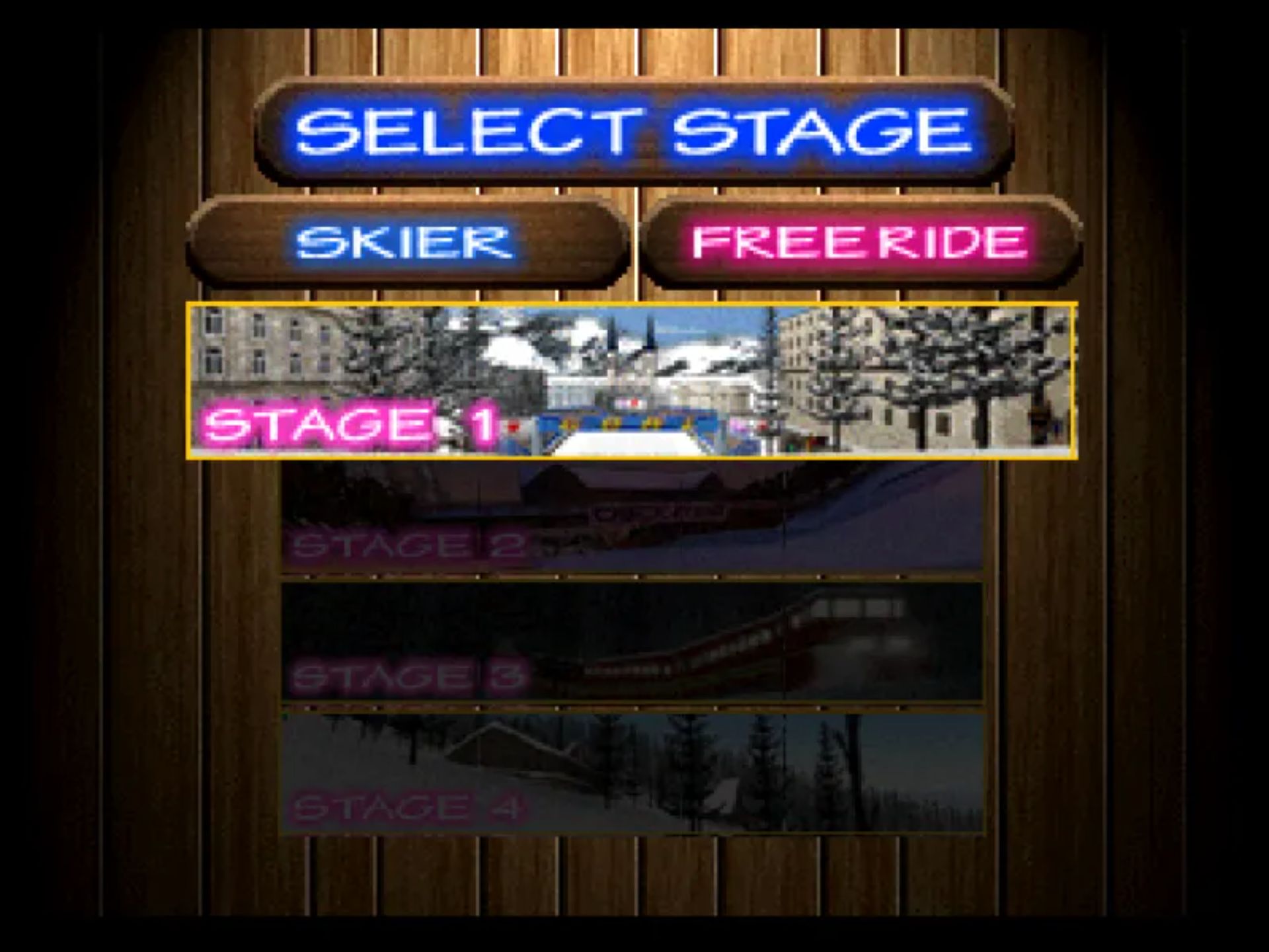 高山滑雪N64游戏截图第15张