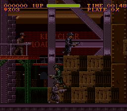 暗夜狙击／铁面无私SFC游戏截图第11张