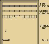 打砖块GB游戏截图第3张