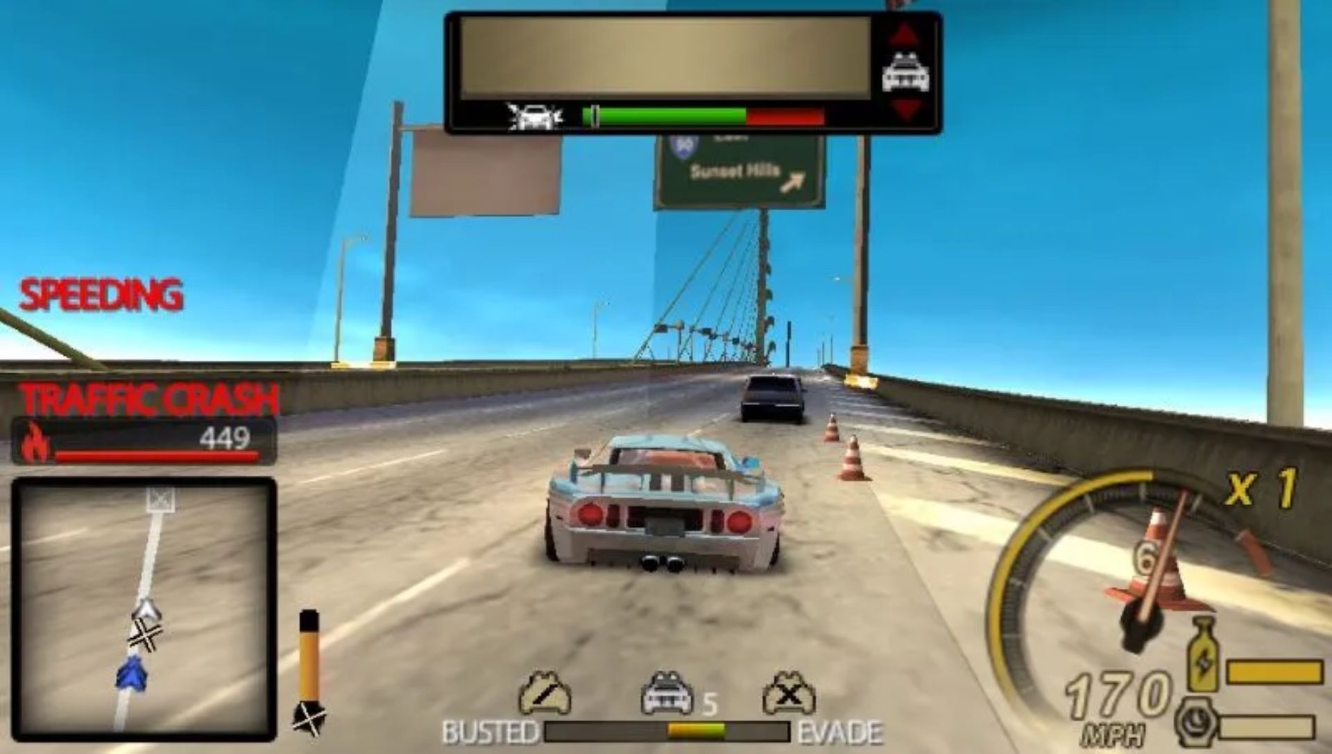 极品飞车：无间风云PSP游戏截图第6张