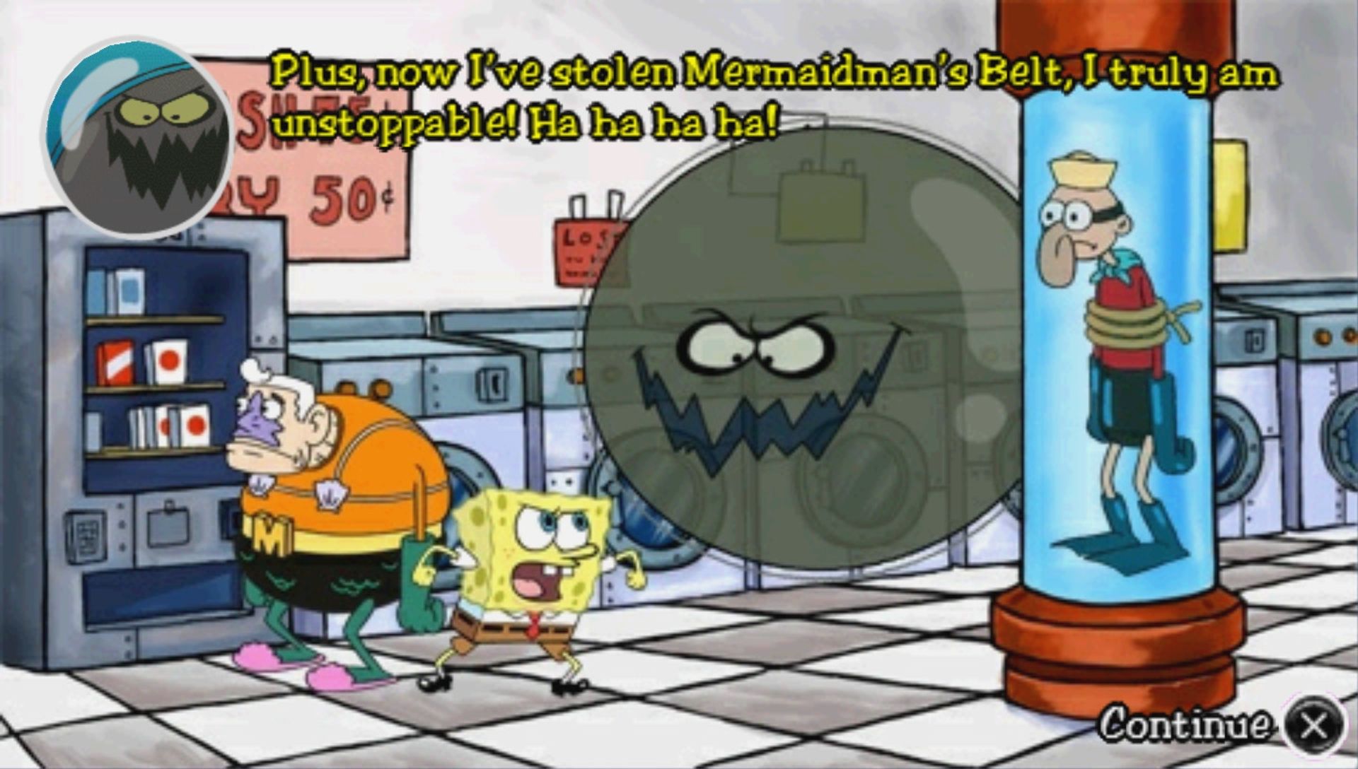 海绵宝宝：黄色复仇者PSP游戏截图第5张