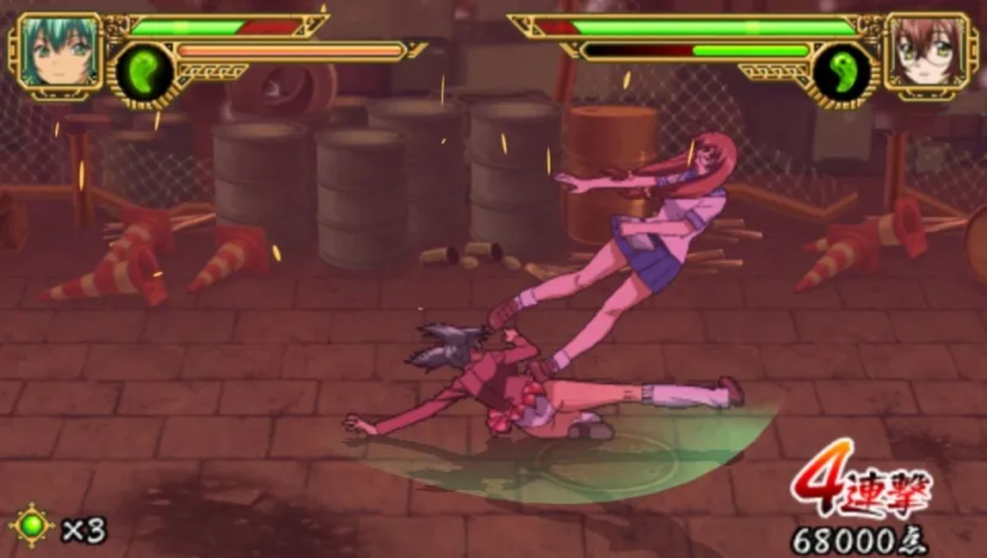 一骑当千：雄辩之拳PSP游戏截图第13张