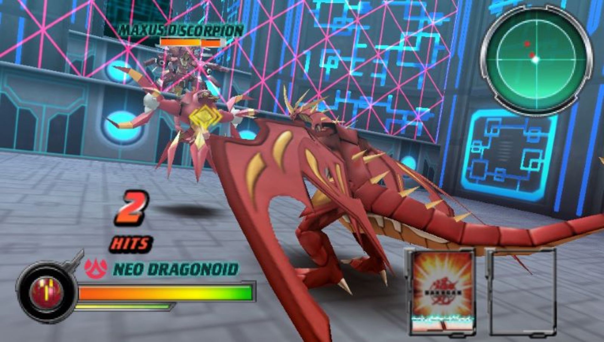 爆丸战士：核心抵抗者PSP游戏截图第16张