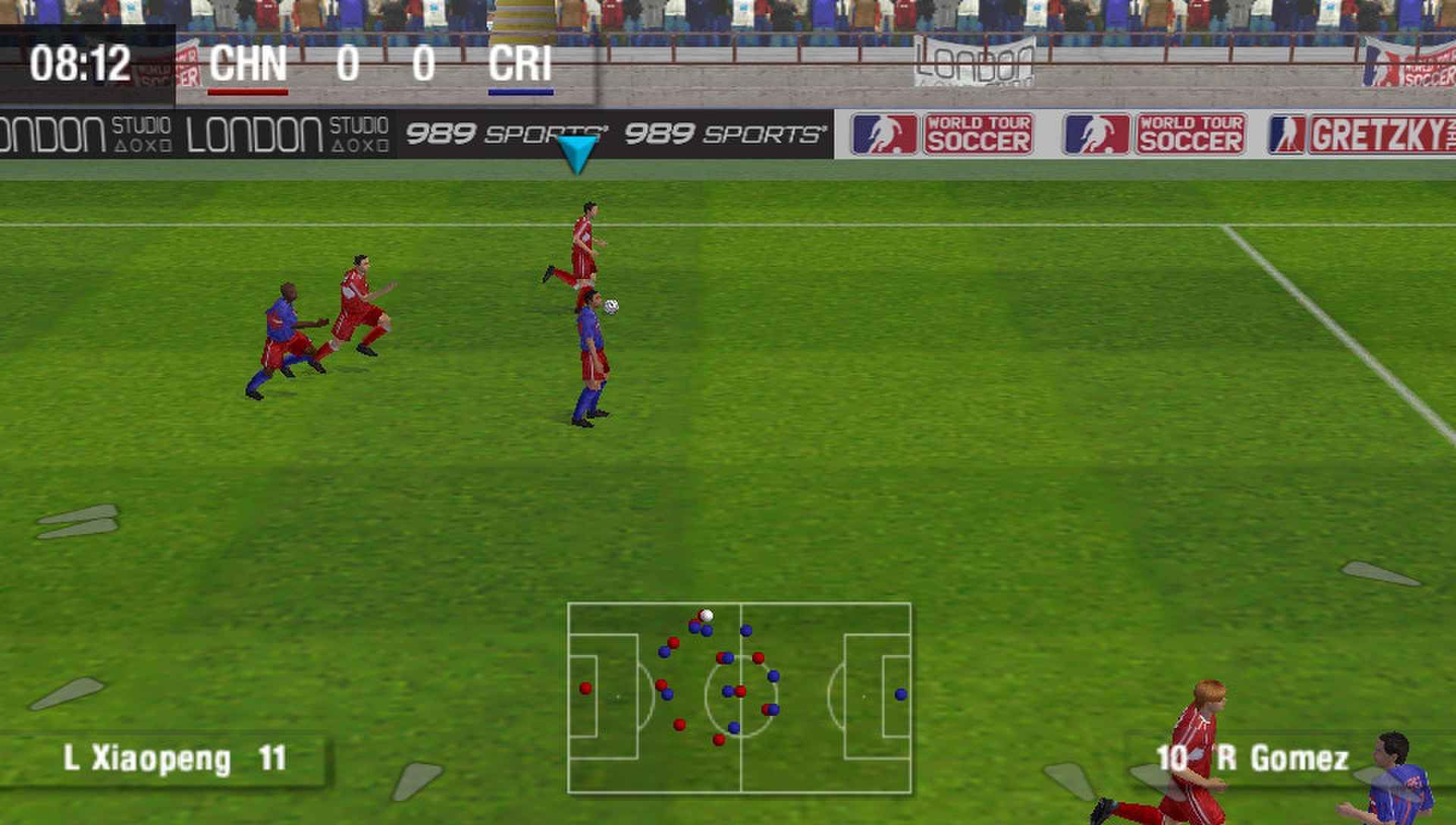 世界足球巡回赛PSP游戏截图第8张