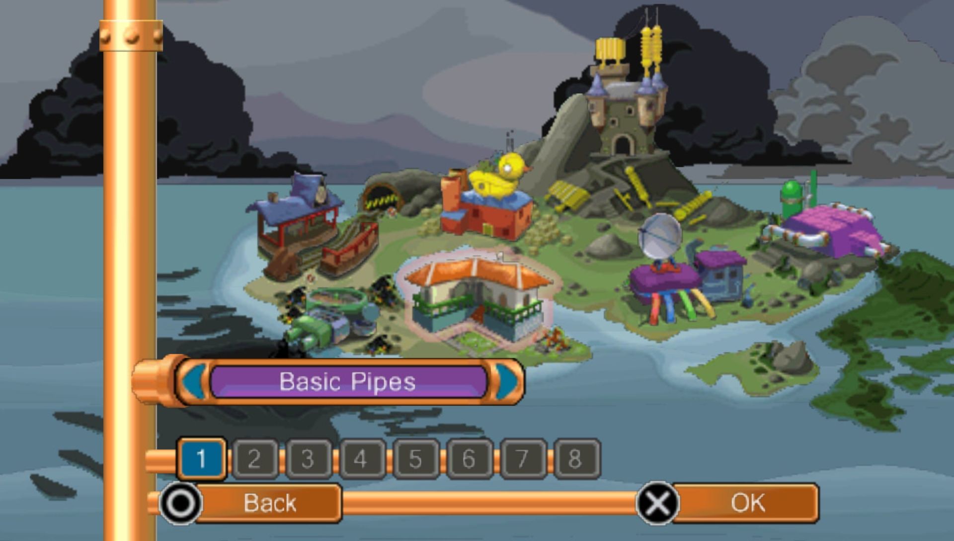 疯狂水管工PSP游戏截图第3张