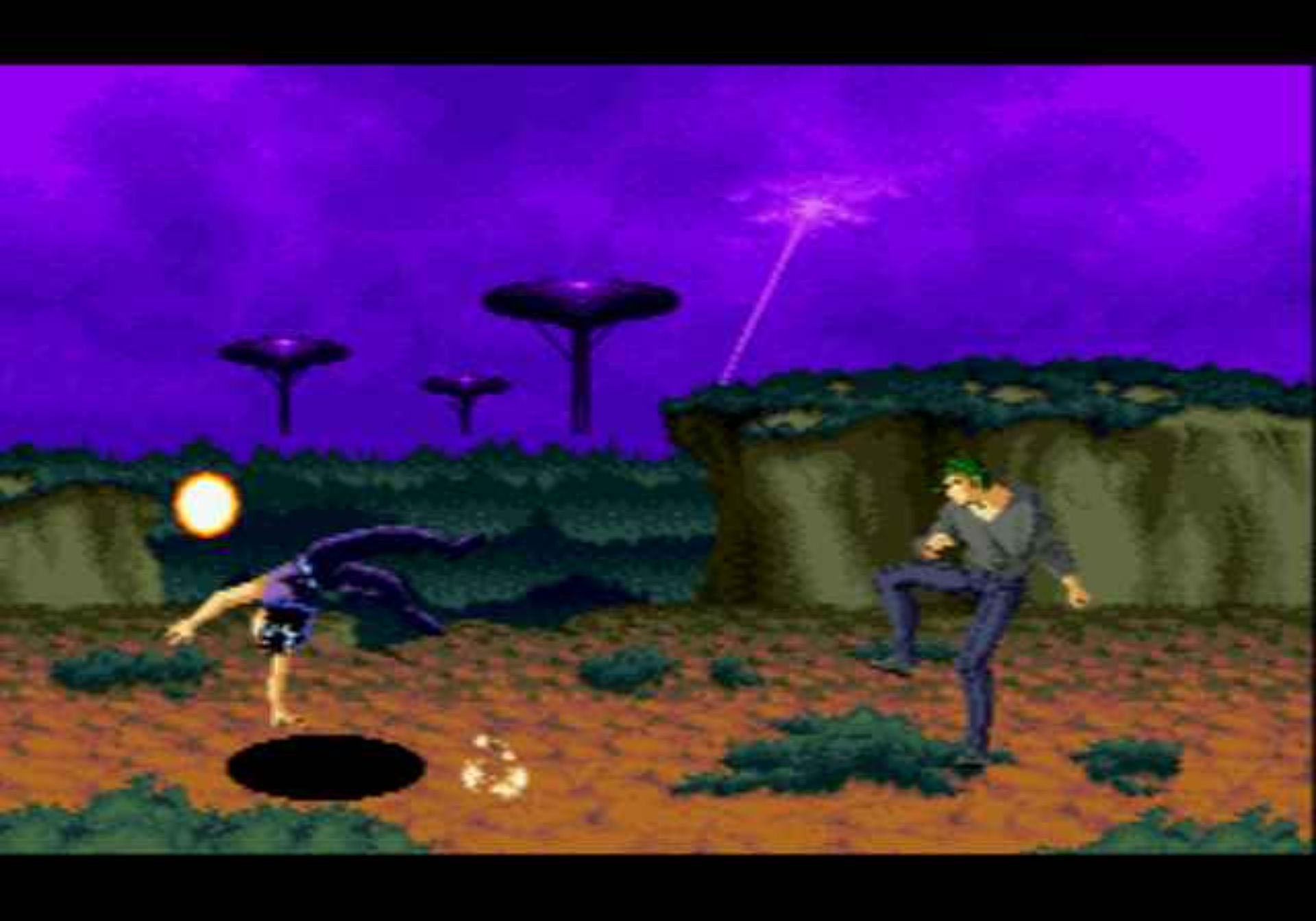 幽游白书：魔强统一战MD游戏截图第7张