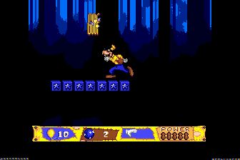 高飞狗的惊异之旅／高飞狗的疯狂历史之旅MD游戏截图第7张