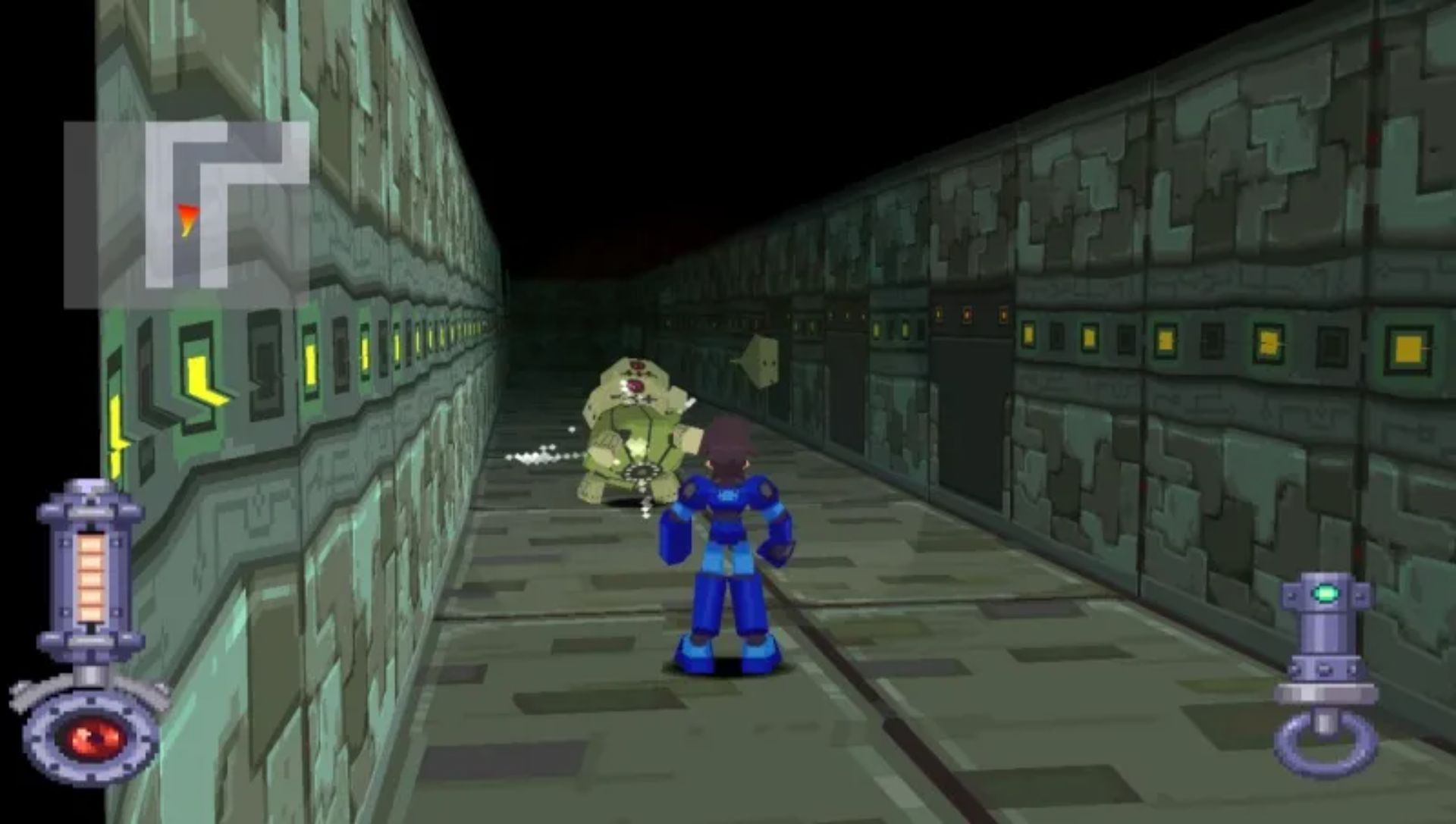 洛克人Dash1：钢铁之心PSP游戏截图第4张