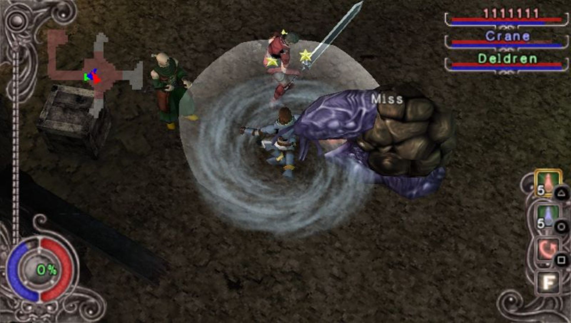 迷宫探险家：盟约之门PSP游戏截图第9张