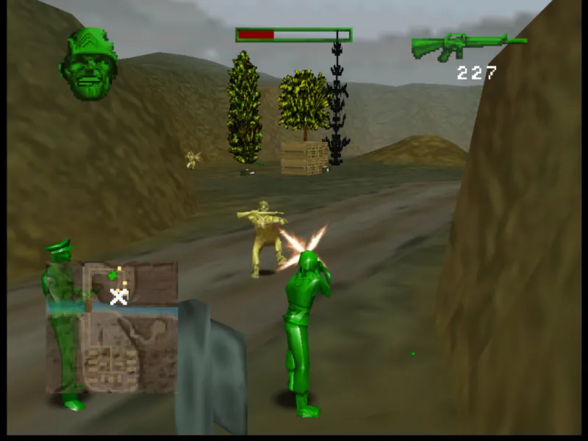 玩具兵大战：萨基英雄1N64游戏截图第18张