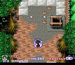 奇奇怪界1：谜之黑斗篷SFC游戏截图第12张