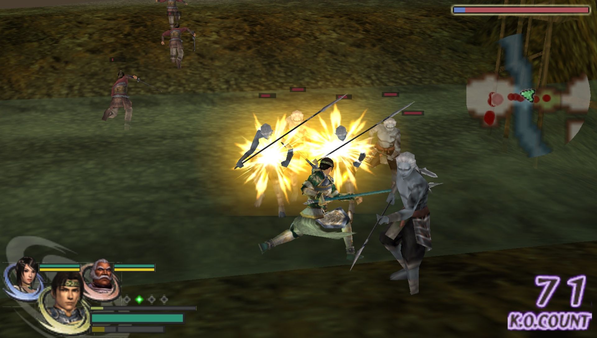 无双大蛇PSP游戏截图第6张