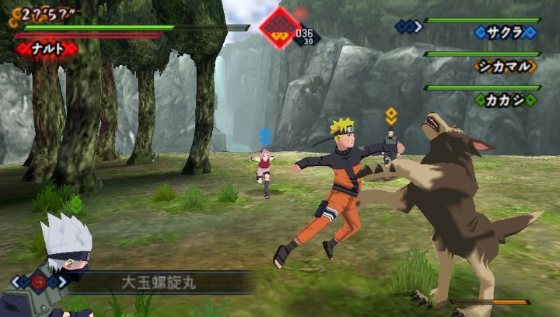 火影忍者疾风传：羁绊之战PSP游戏截图第7张