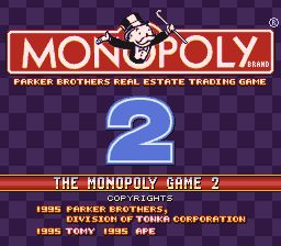 大富翁2SFC游戏截图第1张