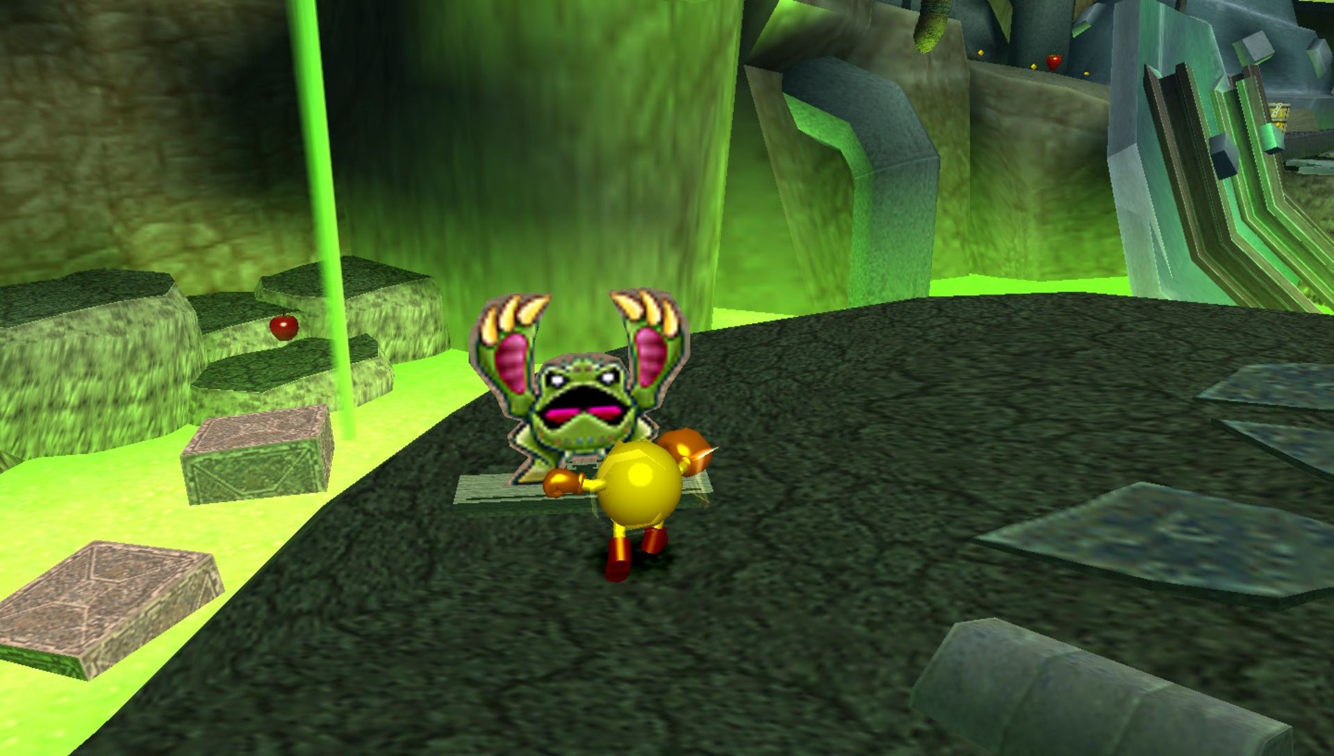 吃豆人世界3PSP游戏截图第4张