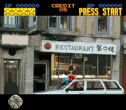 双枪／致命杀手SFC游戏截图第13张