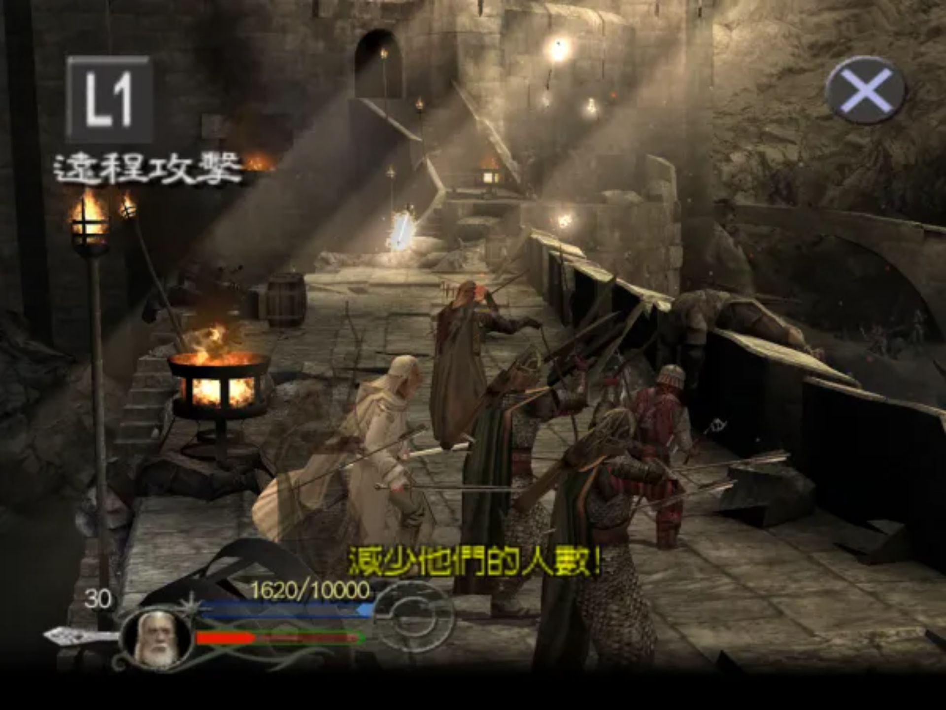 指环王／魔戒：王者归来PS2游戏截图第5张