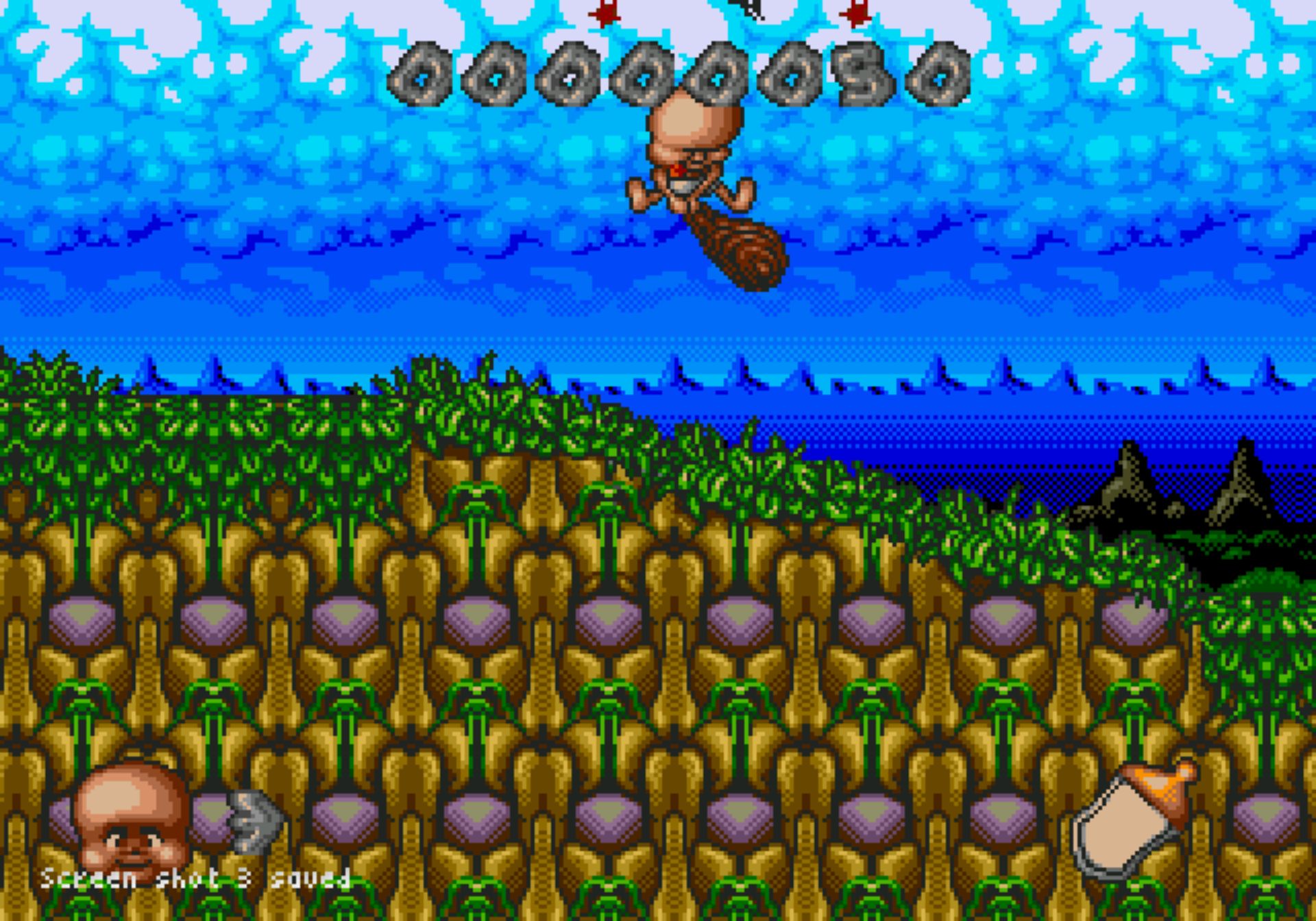 呆呆原始人2MD游戏截图第4张