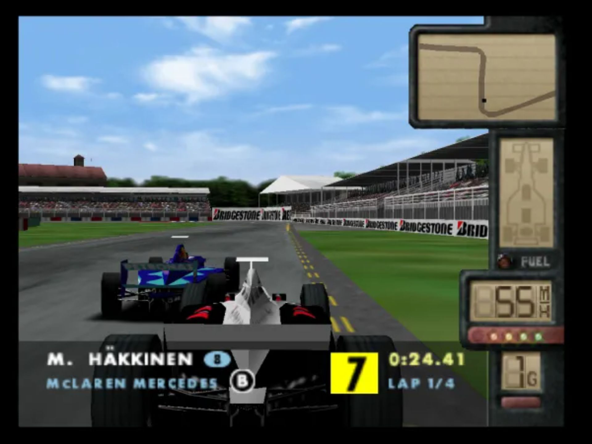 F1国际赛车大奖赛2N64游戏截图第8张