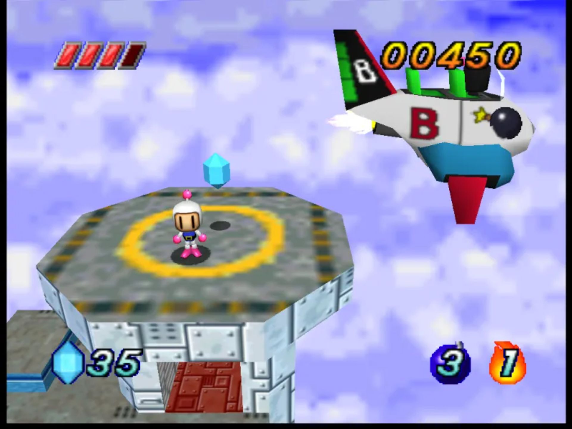 炸弹人英雄N64游戏截图第16张