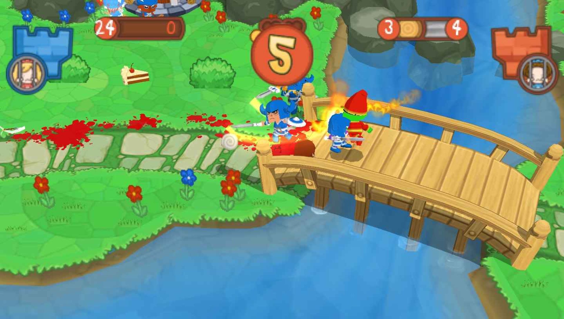 肥肥公主大救援：蛋糕成堆PSP游戏截图第7张