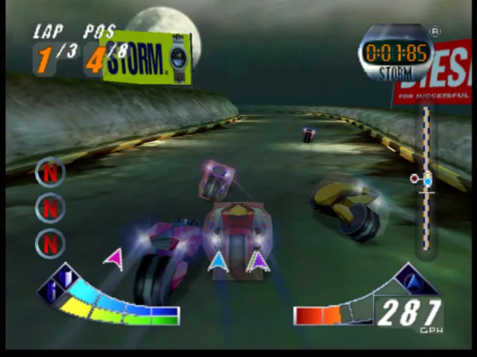 极限摩托车G:XG2N64游戏截图第8张