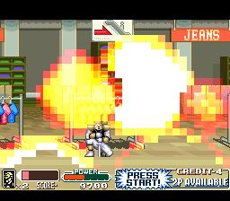 恐龙战队：电影版SFC游戏截图第15张