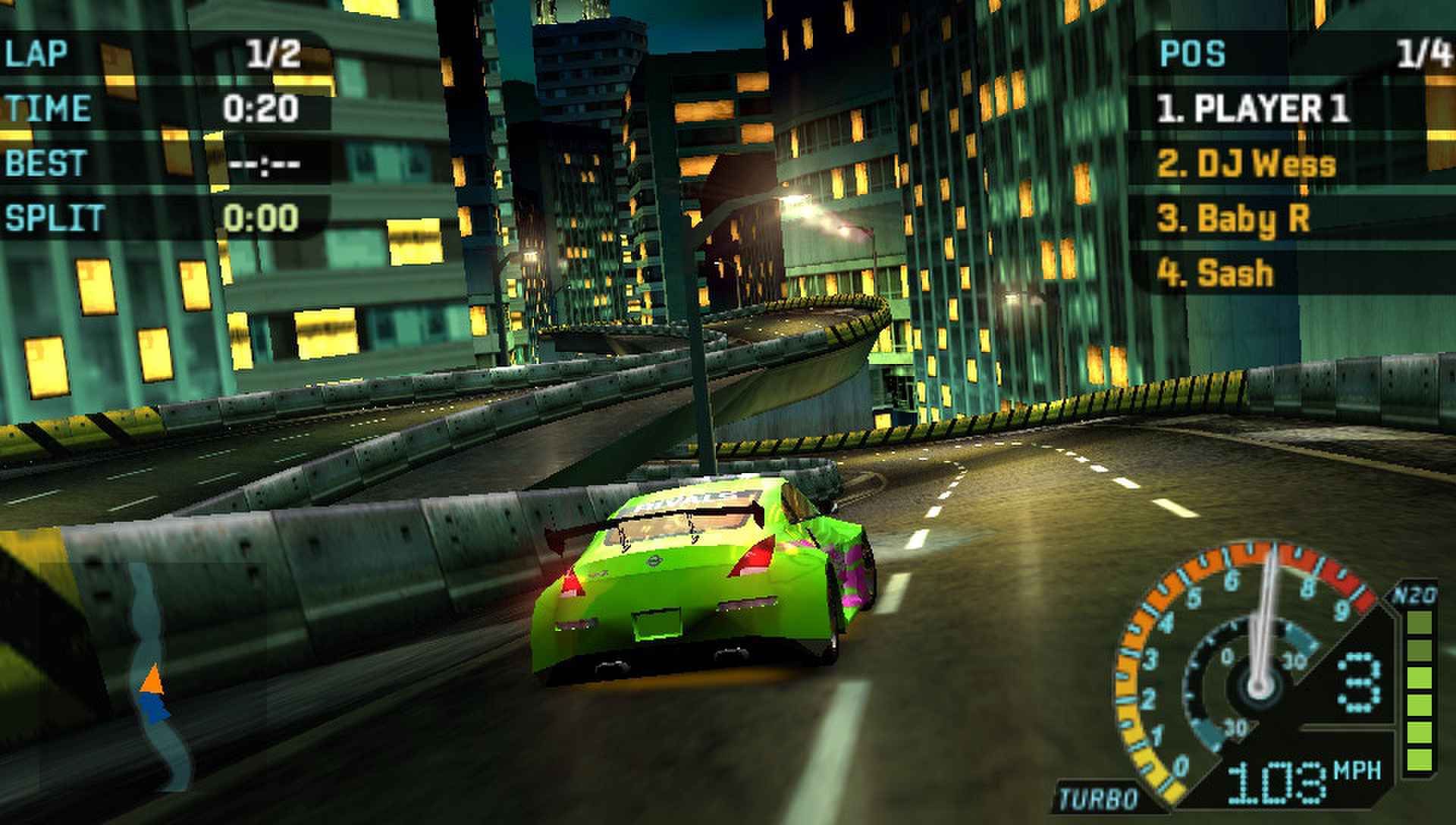 极品飞车：地下狂飙PSP游戏截图第14张