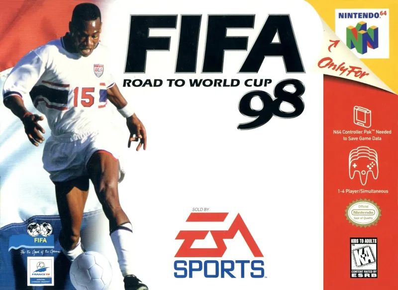 FIFA足球98：世界杯之路N64游戏截图第1张
