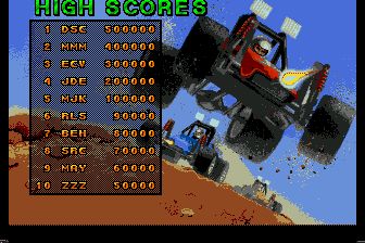 疯狂四驱车MD游戏截图第7张