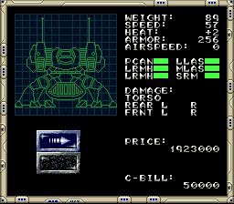 机甲战士／战斗机甲SFC游戏截图第6张