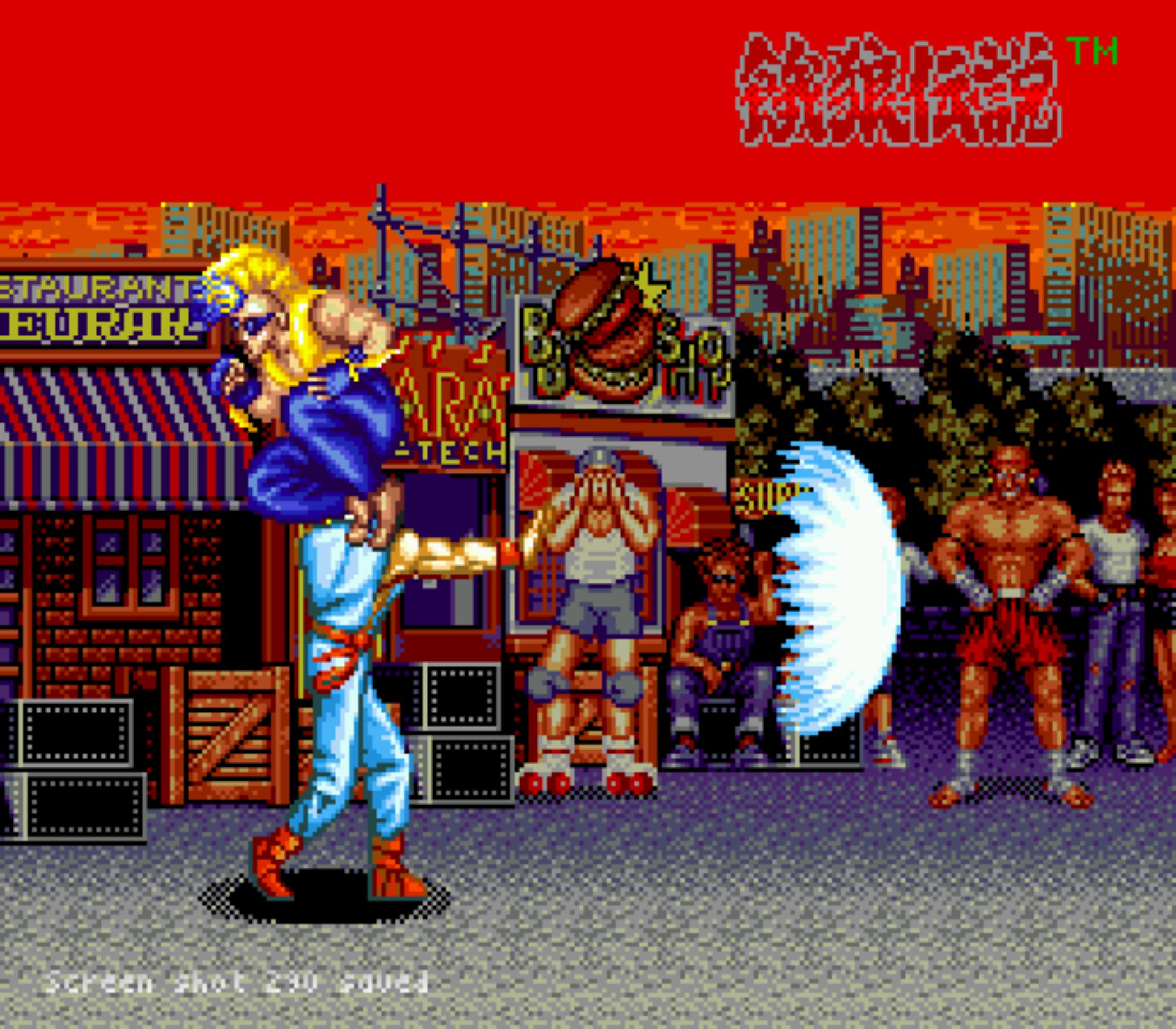 饿狼传说1：宿命之战MD游戏截图第15张