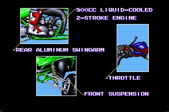 小型赛车挑战MD游戏截图第1张