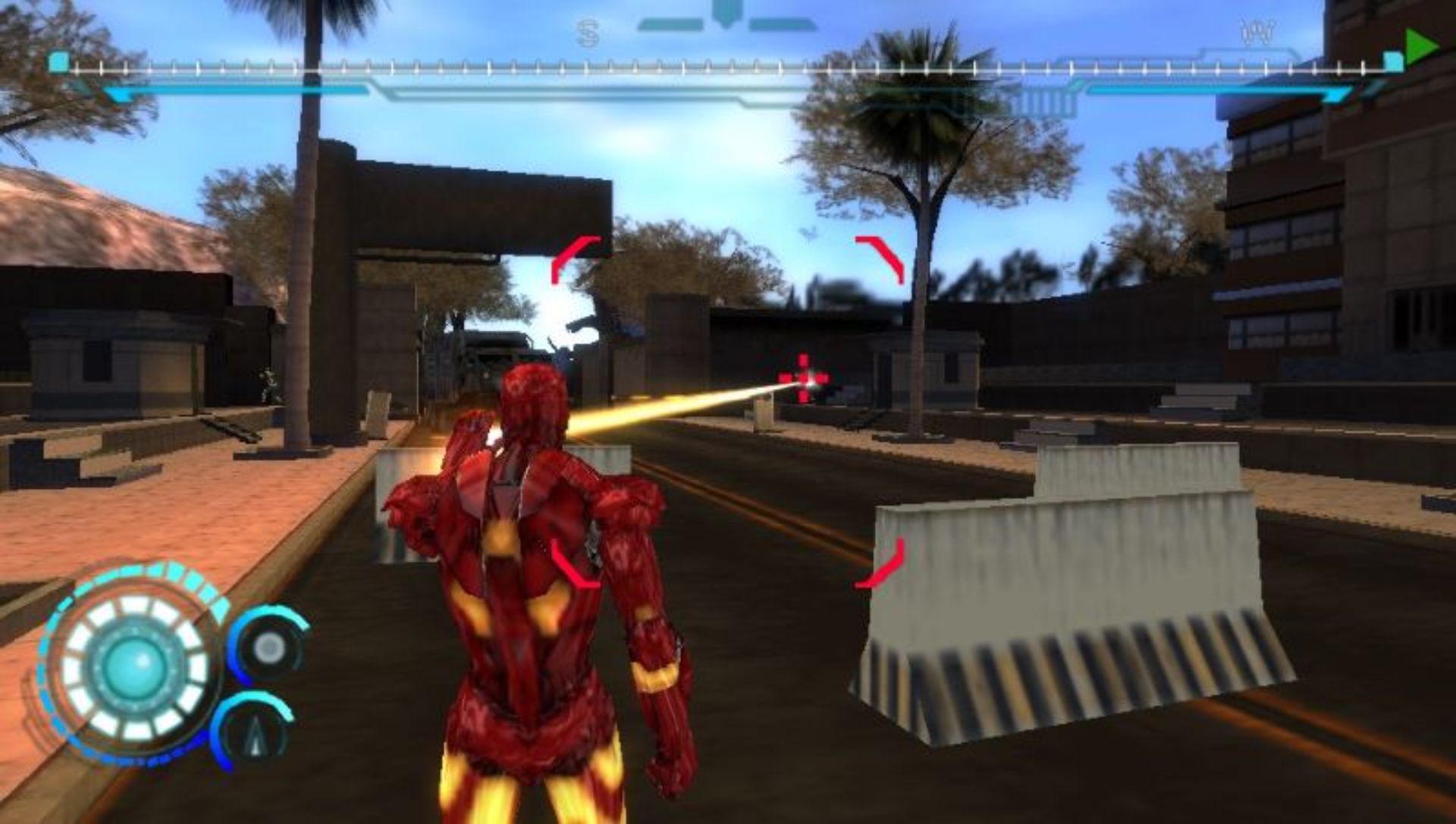 钢铁侠2PSP游戏截图第6张