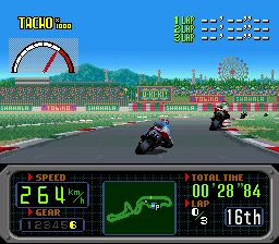 GP-1重型机车赛1SFC游戏截图第19张