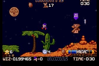 天才向前走／顽皮小巫师MD游戏截图第7张