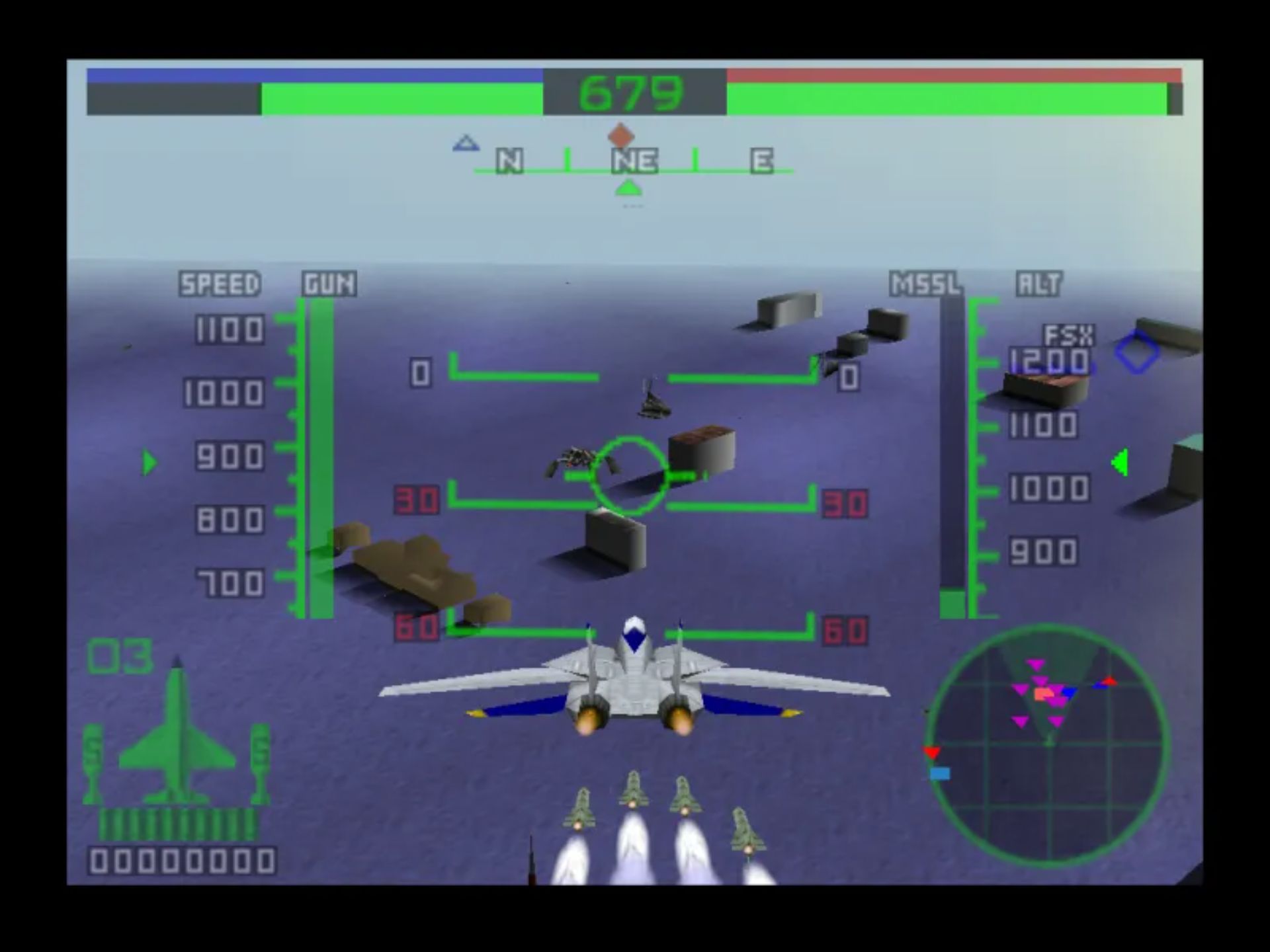 音速战机：突击N64游戏截图第11张
