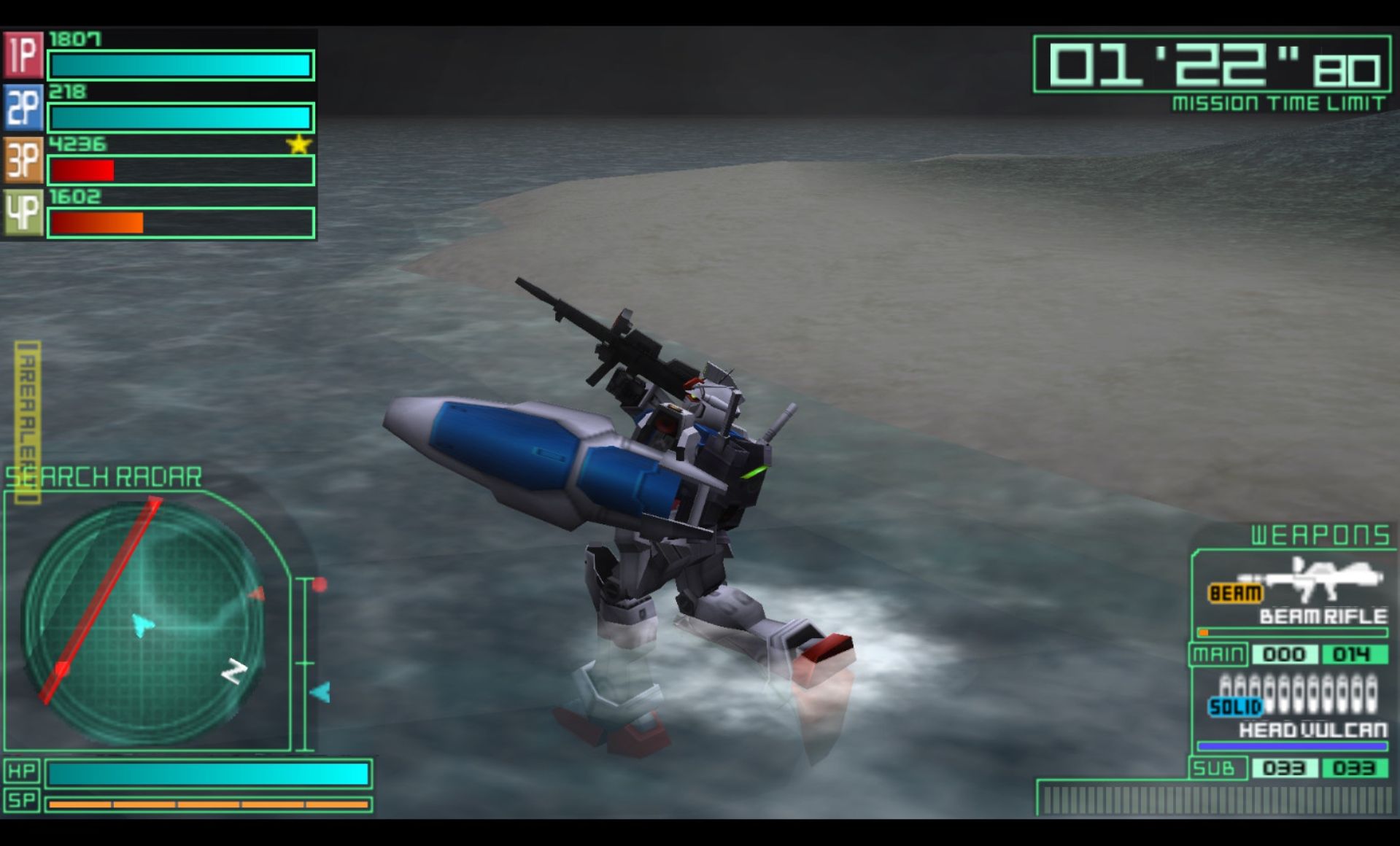 高达：战斗宇宙PSP游戏截图第14张