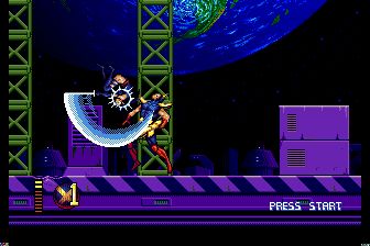 X战警2：克隆人的进攻MD游戏截图第16张