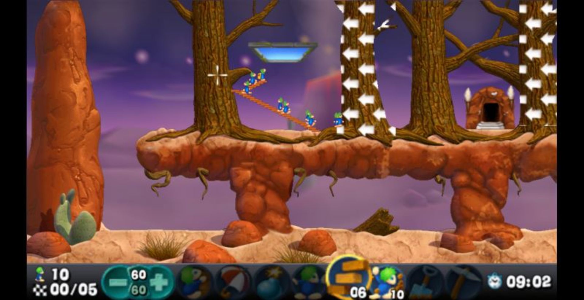 疯狂小旅鼠PSP游戏截图第12张