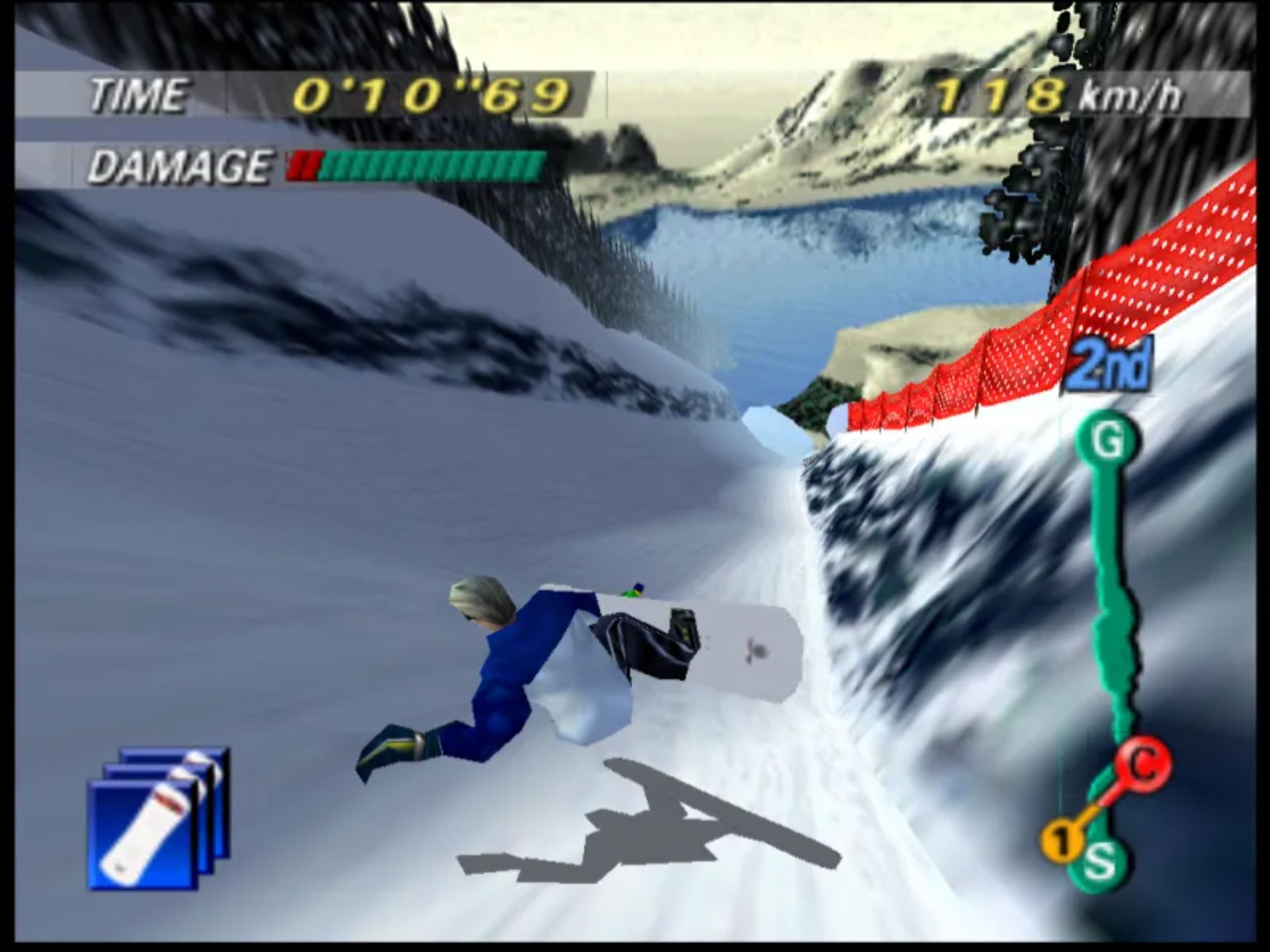 1080度滑雪N64游戏截图第7张