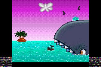 波波鹿与飞天鼠／松鼠与麋鹿的冒险MD游戏截图第2张