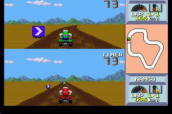 小型赛车挑战MD游戏截图第5张