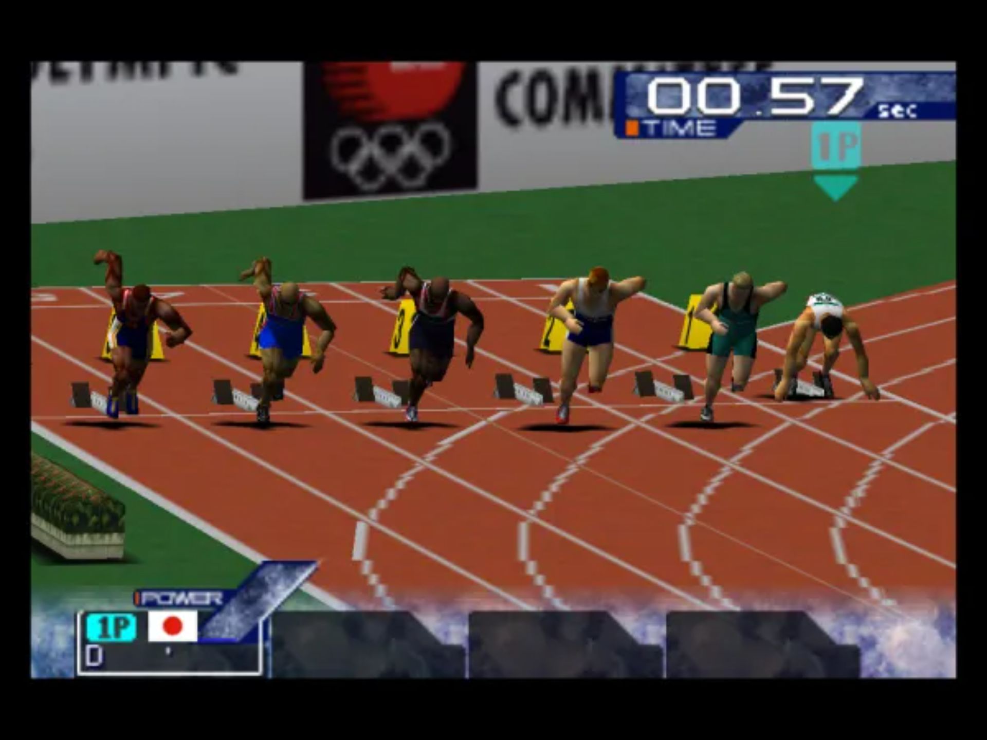 加油！日本！奥运2000N64游戏截图第9张