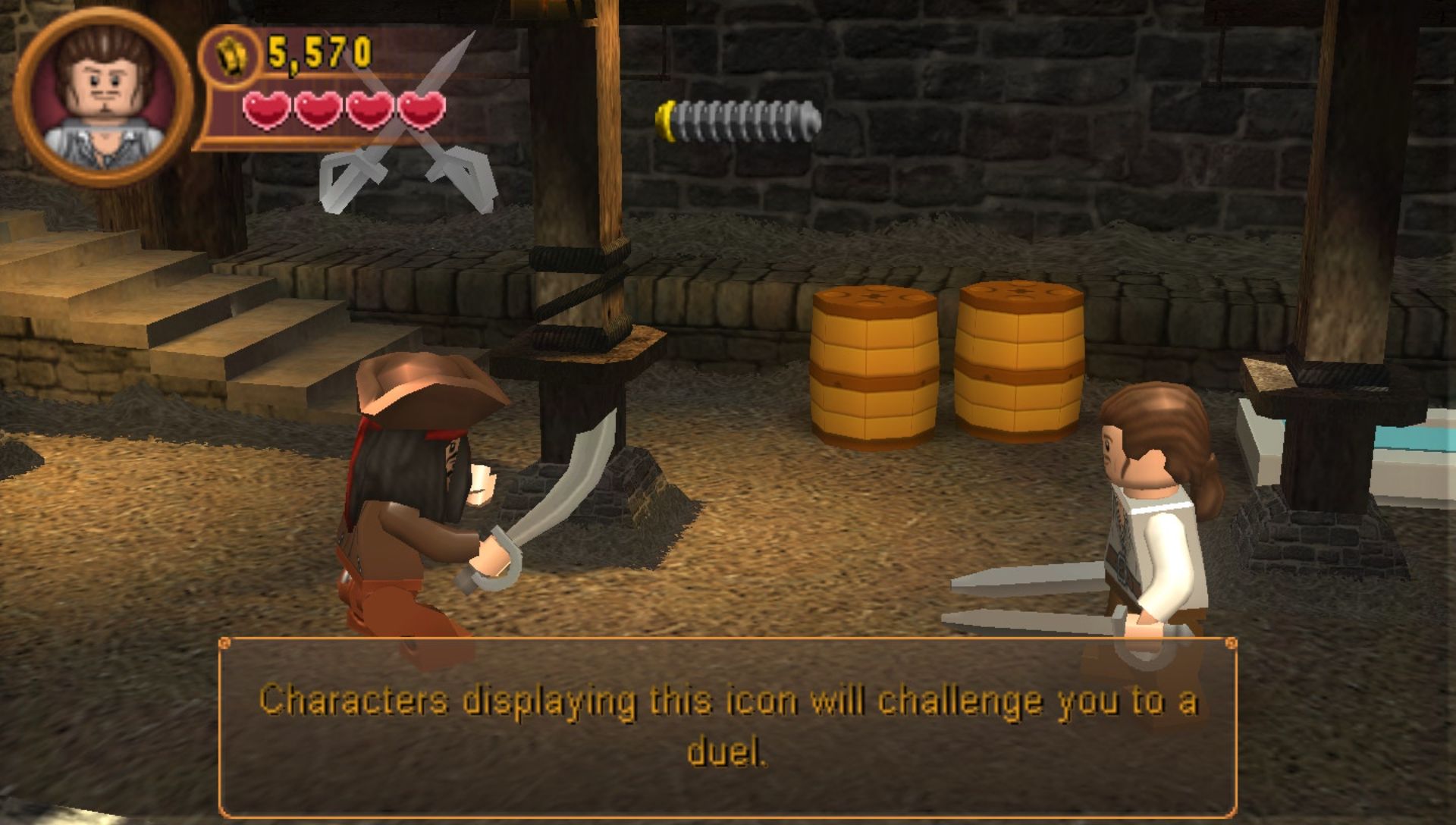 乐高加勒比海盗PSP游戏截图第6张