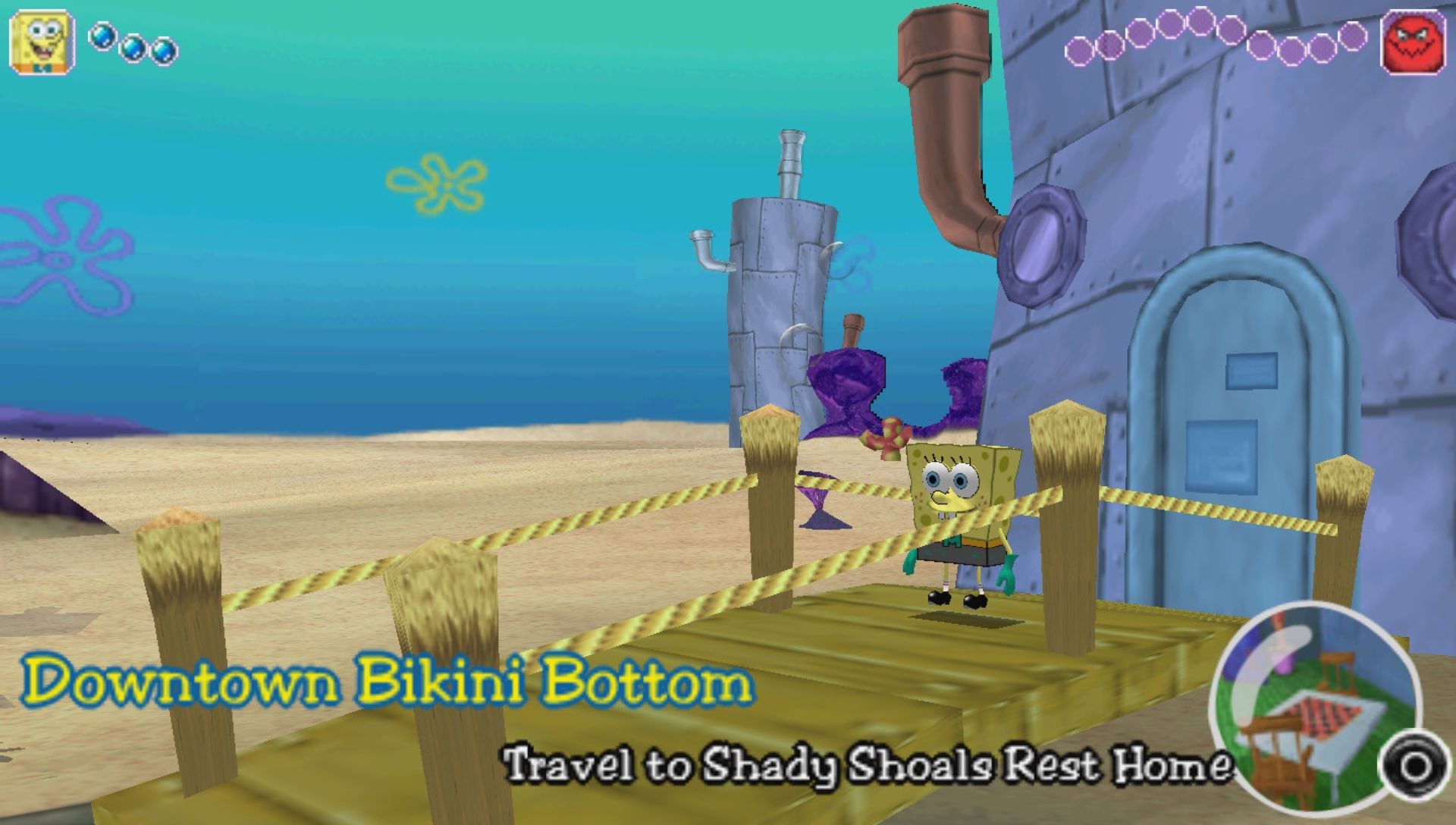 海绵宝宝：黄色复仇者PSP游戏截图第8张