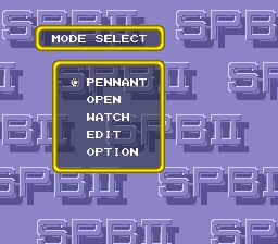 超级职业棒球2SFC游戏截图第2张