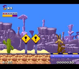 乐一通：哔哔鸟VS威利狼SFC游戏截图第7张